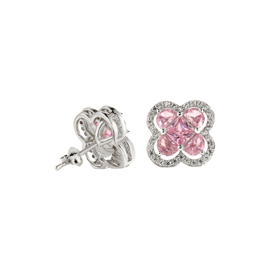 Clévaillé Rosé Petal Earrings