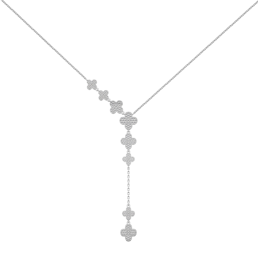 Clévaillé Silver Cascade Necklace