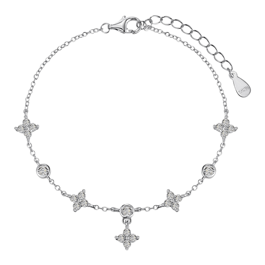 Clévaillé Sparkling Charms Bracelet