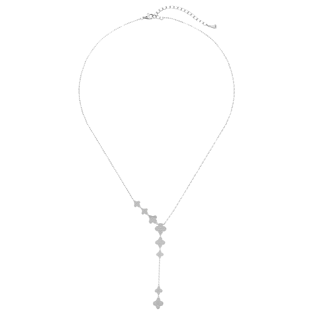 Clévaillé Silver Cascade Necklace