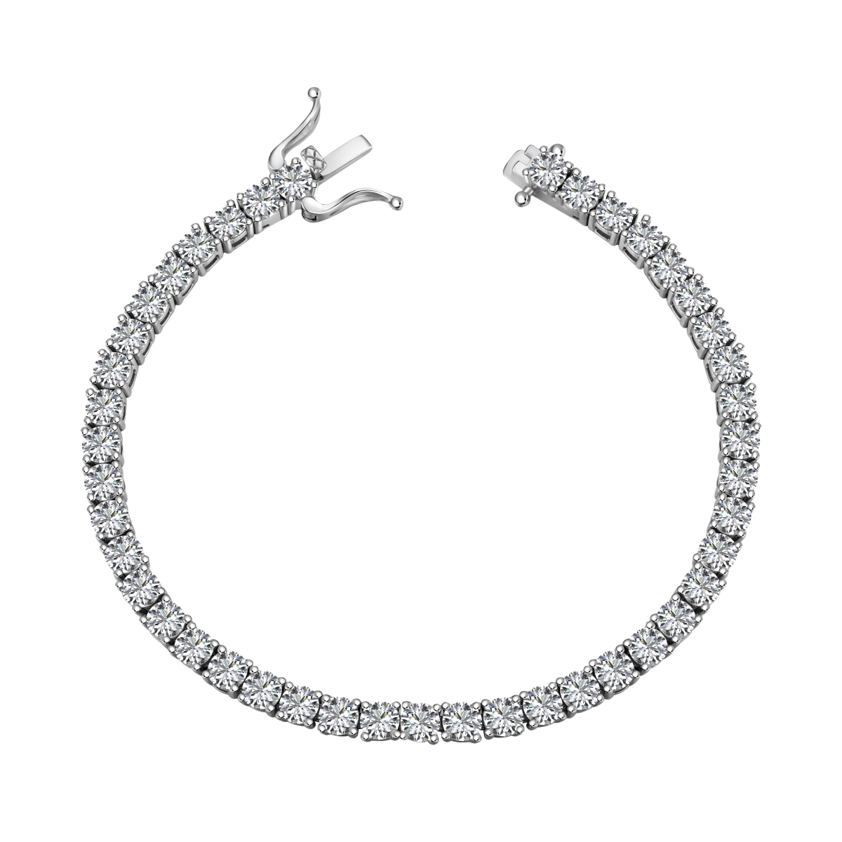 Clévaillé Diamond Radiance Tennis Bracelet