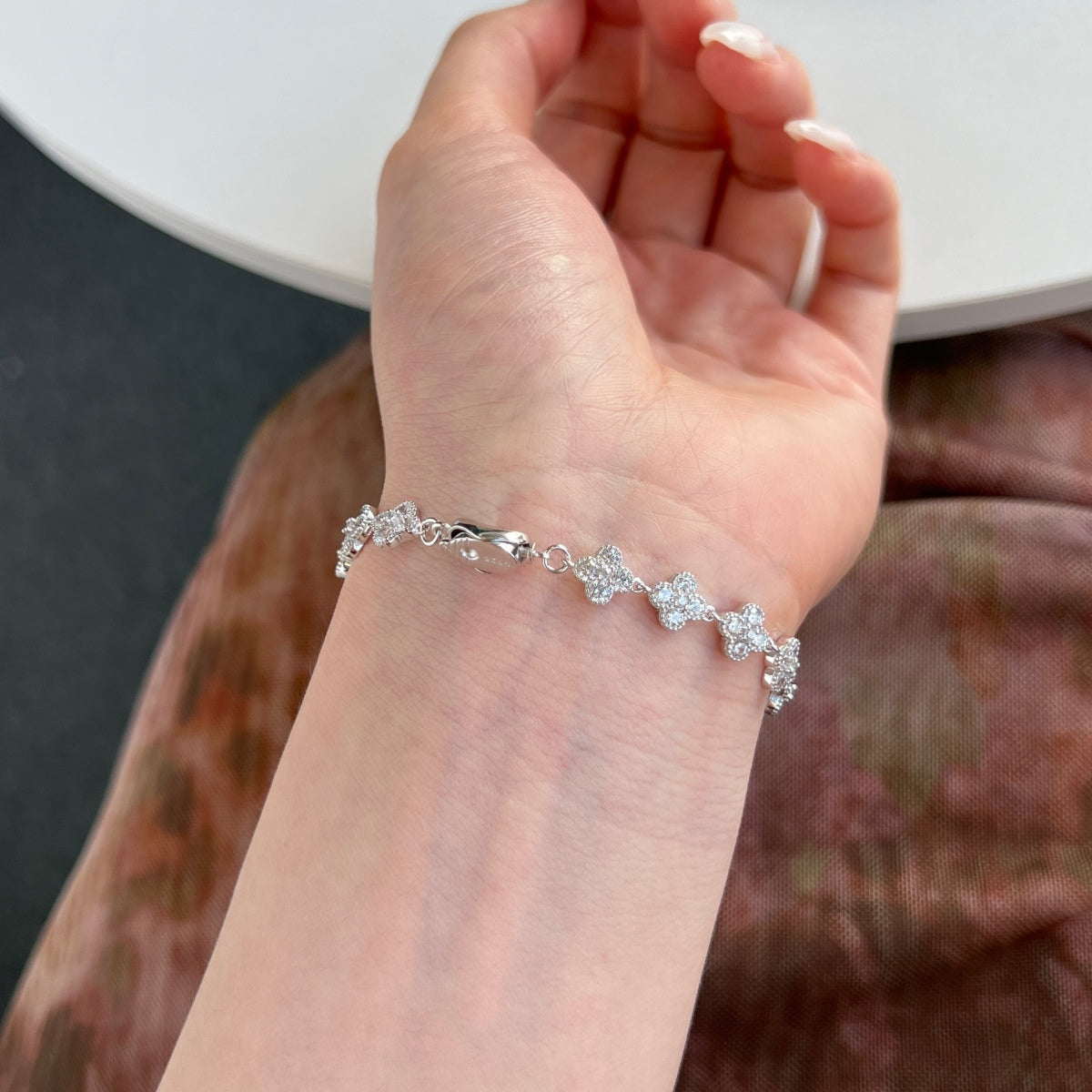 Clévaillé Diamond Blossom Bracelet