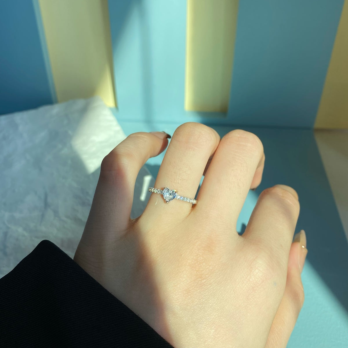 Clévaillé Heart of Light Ring