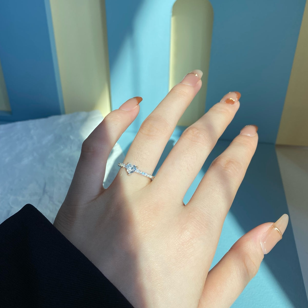 Clévaillé Heart of Light Ring