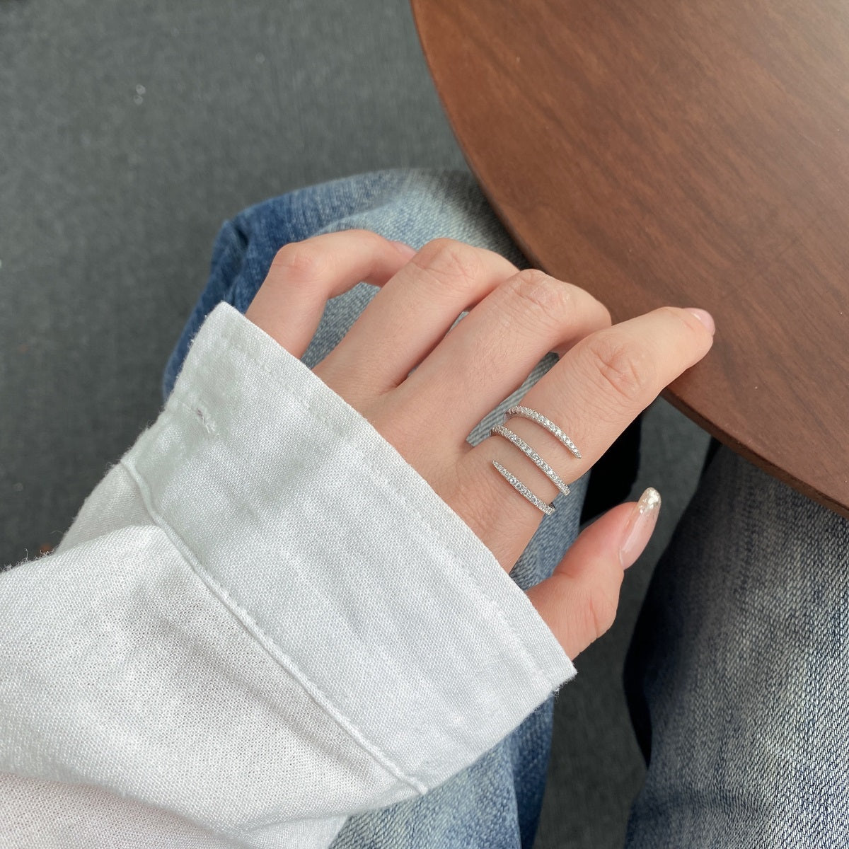 Clévaillé Serpentine Sparkle Ring
