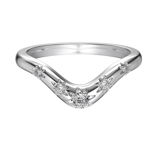 Clévaillé Celestial Wave Ring