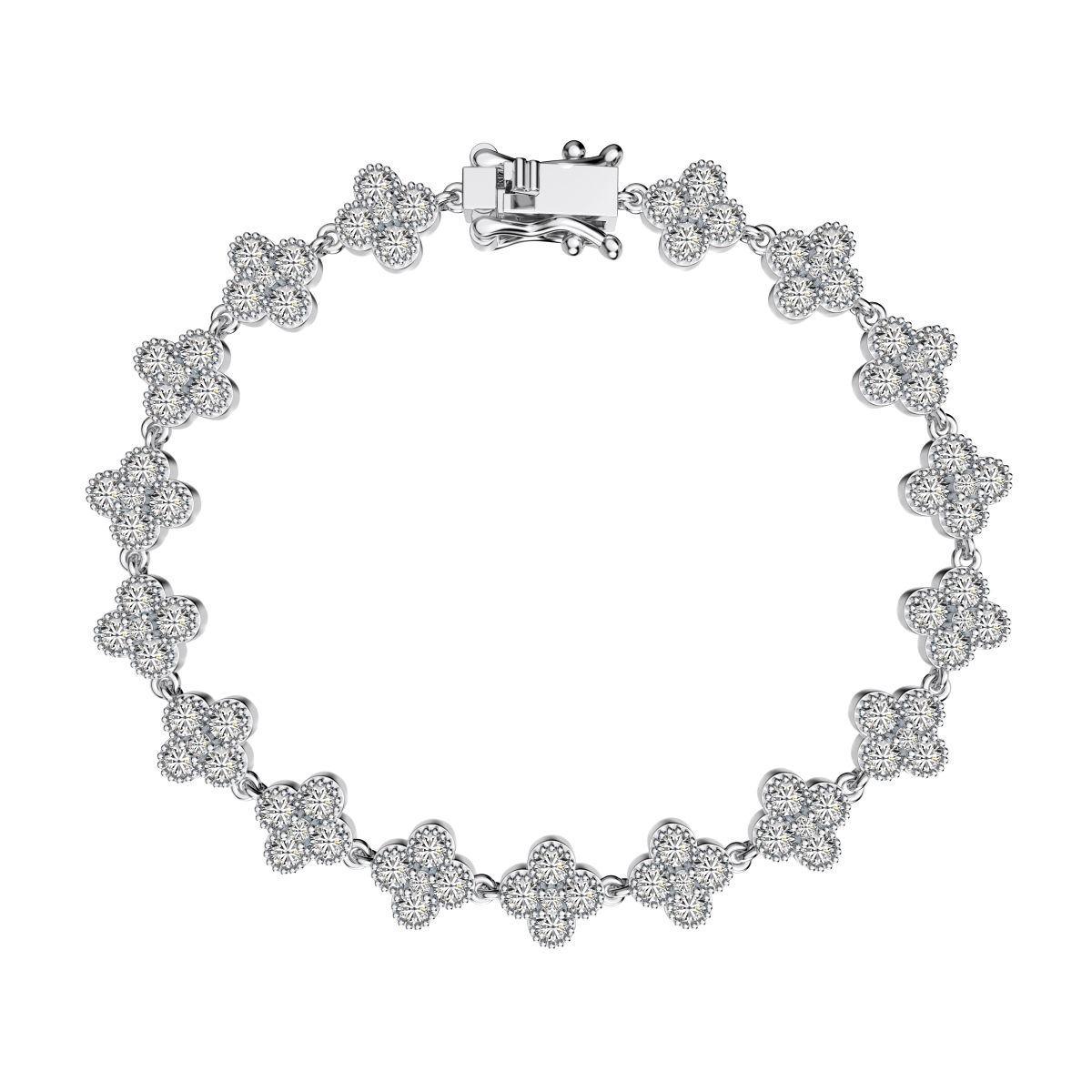 Clévaillé Diamond Blossom Bracelet