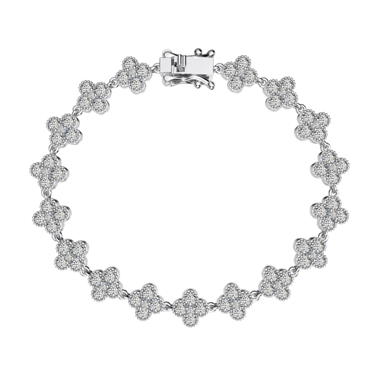 Clévaillé Diamond Blossom Bracelet