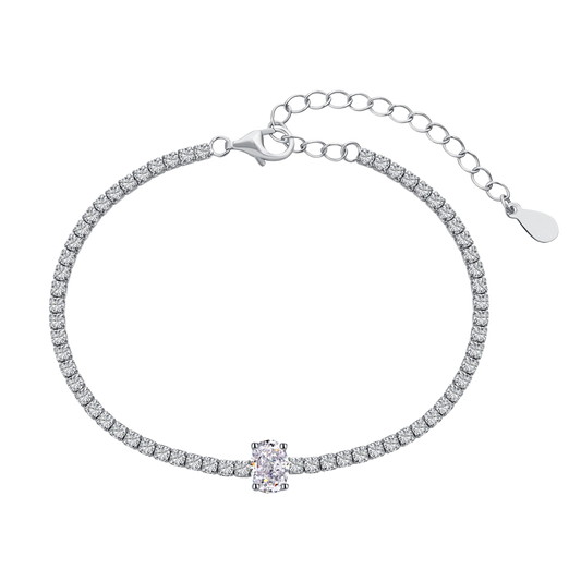 Clévaillé Radiant Solitaire Bracelet